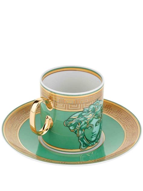 medusa cup and saucer versace